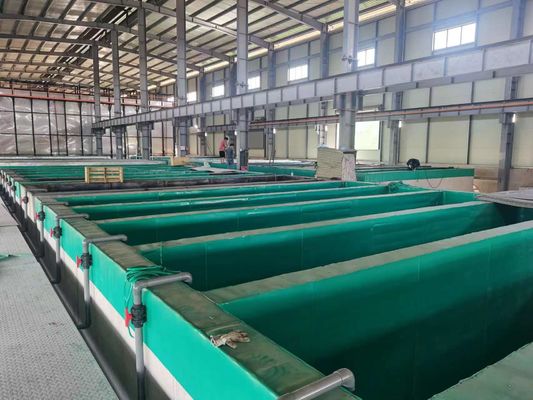 ราคาดี สายการผลิต anodizing ความจุสูง 300d / m X 20h / day ชั่วโมงทํางาน ออนไลน์