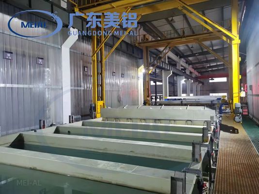 ราคาดี 700T / เดือน อัตโนมัติ อลูมิเนียม Anodizing สายการผลิตสําหรับอุปกรณ์การรักษาพื้นผิว ออนไลน์