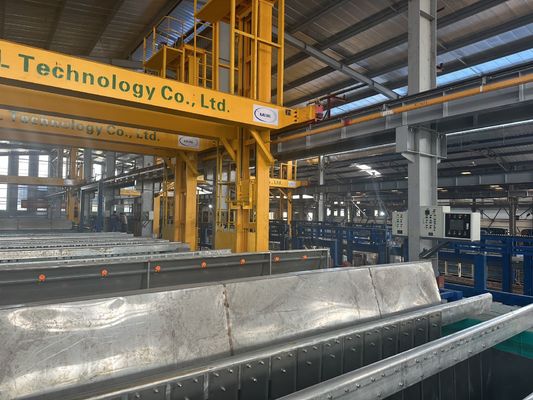 ราคาดี ระบบขนส่ง สายการผลิตขนส่งโซ่ anodizing ด้วย 180 Plusmn 20g / l การละเอียดกรดซัลฟูริกฟรี ออนไลน์