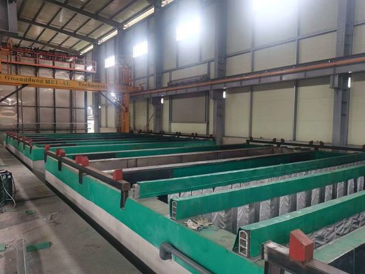 ราคาดี สาย anodizing ที่สามารถปรับแต่งได้สําหรับโปรไฟล์อลูมิเนียมที่มีความสามารถในการจัดส่งรายเดือน 600 ตัน ออนไลน์