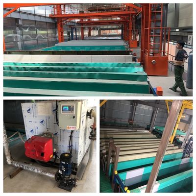 ราคาดี สายการผลิต Anodizing ที่กําหนดเองสําหรับการบํารุงผิวของอลูมิเนียมด้วยเอเลคโทรลิตกรดซัลฟูริก Output 900Ton / month ออนไลน์