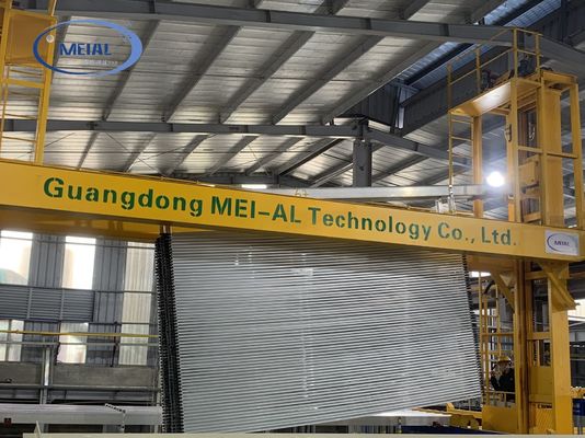 ราคาดี 2 ชุดเครื่องปรับสีและ 8000*ความกว้าง*3000 ถัง อลูมิเนียม Anodizing สายการผลิตสําหรับการควบคุม anodizing ที่แม่นยํา ออนไลน์