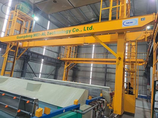 ราคาดี 2000T/M Green and Efficient Aluminum Anodizing Line for 6063 6061 7075 Alloys ออนไลน์