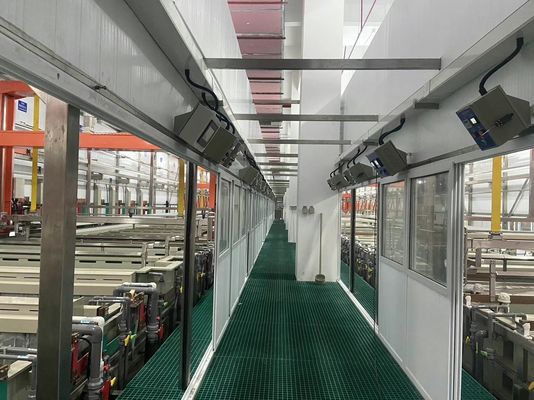 ราคาดี Semi-Automatic Anodizing Production Line with 2,500 T/M Capacity, Modular Design, and RoHS and REACH Compliance ออนไลน์