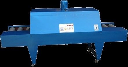 เครื่องห่อฟิล์มหดด้วยความร้อนโปรไฟล์อลูมิเนียมขนาด 15kw กึ่งอัตโนมัติ