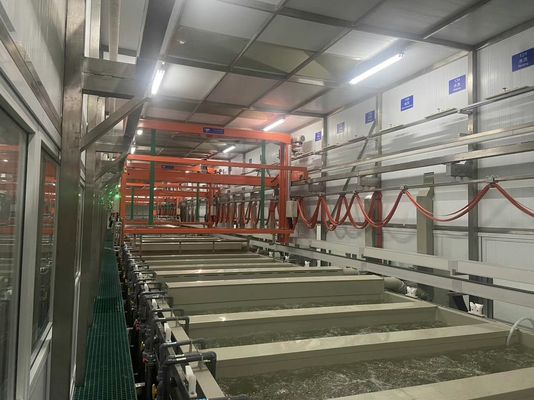 อุปกรณ์อโนไดซ์แบบแมนนวล 2000T/เดือน AC220V - พลังควบคุม 50Hz