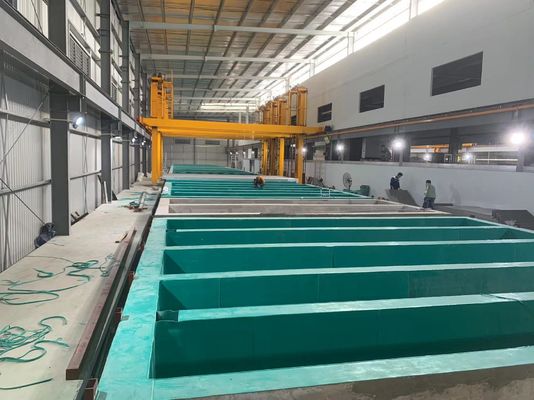 การรักษาระบบสายอโนไดซ์แนวนอน วิธีการจัดวางแบบแมนนวล