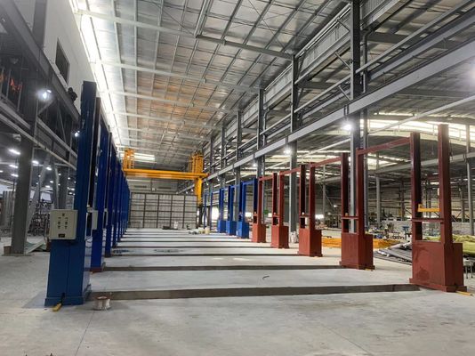 การรักษาระบบสายอโนไดซ์แนวนอน วิธีการจัดวางแบบแมนนวล