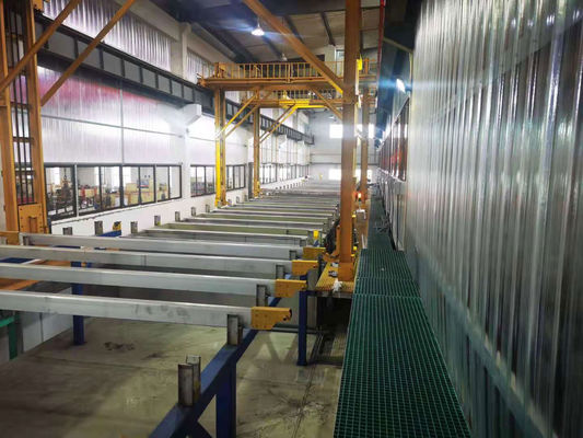 ราคาดี 500T/เดือน สายการผลิตอโนไดซ์แบบกึ่งอัตโนมัติ / อัตโนมัติ ออนไลน์