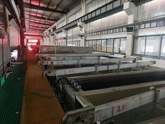 การก่อสร้างเส้นอโนไดซ์แนวนอนรูปแบบการทำงานอัตโนมัติ