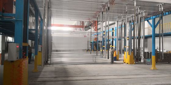 อุปกรณ์สายอโนไดซ์อัตโนมัติแนวนอน 1500T / เดือน