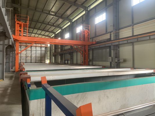 2500T / เดือน สายการผลิตออกซิเดชั่นด้วยมือ 8000*ความกว้าง*3500