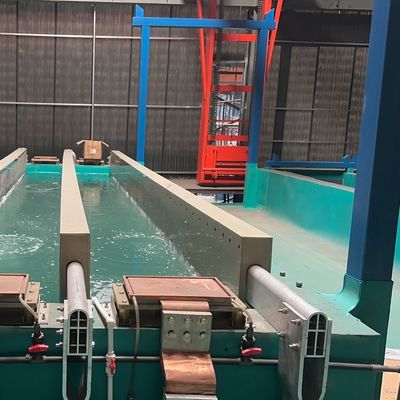 ราคาดี 3000T / M สายการผลิต Anodizing ครึ่งออโต้ 8-12μm ออนไลน์