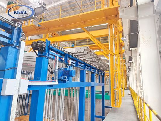 พรีเมียม 1000 MT / เดือน อลูมิเนียม Anodizing Line Solutions Guangdong MEI-AL เทคโนโลยี