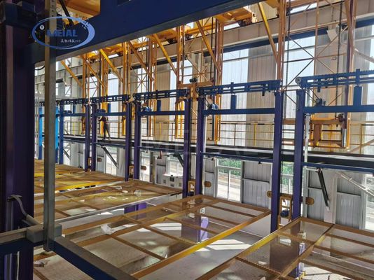 ราคาดี กระบวนการบำบัดสายการผลิตอโนไดซ์อัตโนมัติ 650T/เดือน ออนไลน์