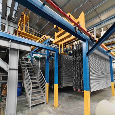 การบริโภคพลังงานต่ํา 1000 ตัน / เดือน ระบบการบํารุงระบบออกซิเดชั่นโปรไฟล์อลูมิเนียม