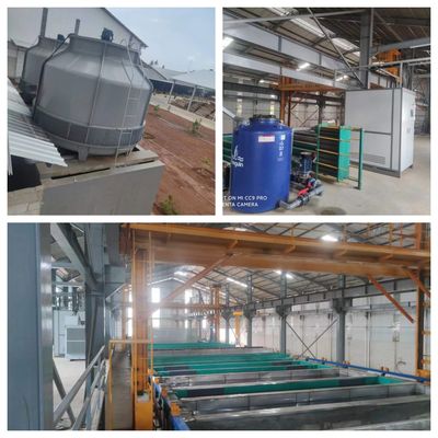 สายการบํารุงปรอยอลูมิเนียมประเภทอุตสาหกรรม 150 T/M