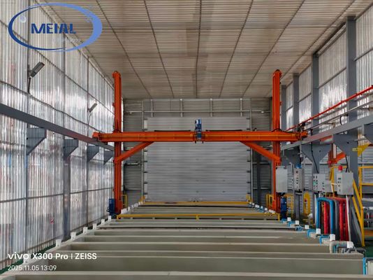 ราคาดี Horizontal Anodizing Production Line with 5-15μm Film Thickness Uniformity and ±0.5℃ Temperature Precision ออนไลน์