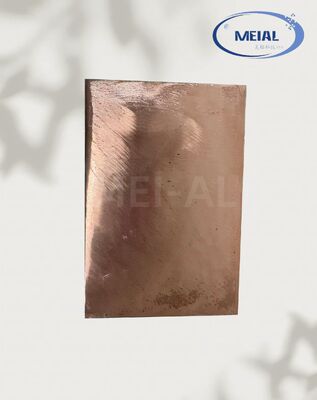 ราคาดี แผ่นคอมโพสิตทองแดง-อะลูมิเนียมสำหรับอุปกรณ์เสริมสายการชุบผิวด้วยอะโนไดซ์ พร้อมด้วยโลหะผสมทองแดง T2 + อะลูมิเนียม 1060, มีทองแดง 99.9% และอะลูมิเนียม 100% ออนไลน์