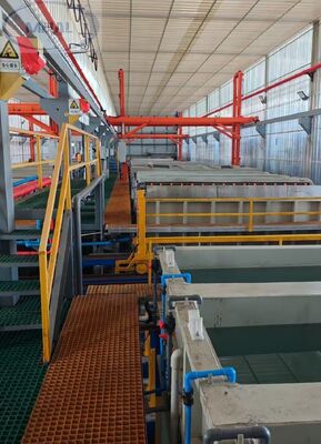 ราคาดี สายงานอะโนไดซ์อลูมิเนียมขนาด 150 ตัน/เดือน พร้อมความหนาฟิล์ม 8-12 ไมครอน และความยาวโปรไฟล์สูงสุด 6500 มม. ออนไลน์