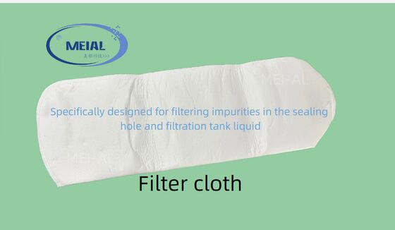 ราคาดี วัสดุ PE Anodizing Line Sealing Tank Filter Cloth ขนาด 180*810 และคุณสมบัติทนทานต่อการกัดกร่อน ออนไลน์