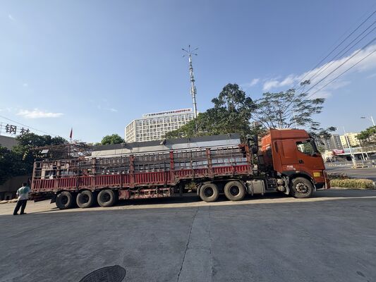ราคาดี สายการผลิตการออกซิเดชั่น 150 T / เดือน ความจุ 6500mm ความยาวโปรไฟล์สูงสุดและความหนาของหนัง anodizing 8-12μm ออนไลน์
