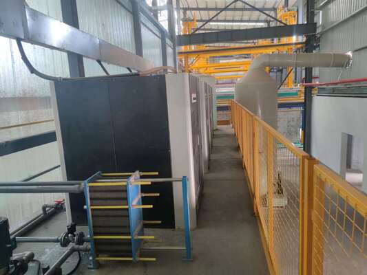 ราคาดี ถังบําบัดการต่อต้านการกัดกร่อน PP 8000x1200x1500mm กรอบเหล็กเสริมเหล็ก กระบวนการเอเลคโทรลิตกรดซัลฟูริก/เทคโนโลยี MEI-AL ออนไลน์