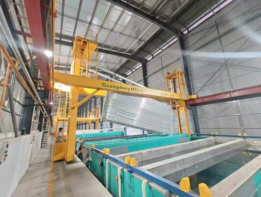 ราคาดี สาย Anodizing ไซฟูริคกรดประกอบสะอาดประเภท semiconductor สําหรับสับสราตอลูมิเนียมความบริสุทธิ์สูง ออนไลน์